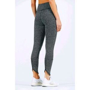 Joah Brown Lift Leggings Gray Herringbone SZ XS/S